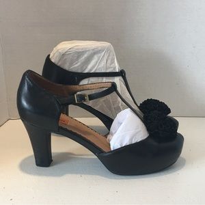Mix Mooz leather platform